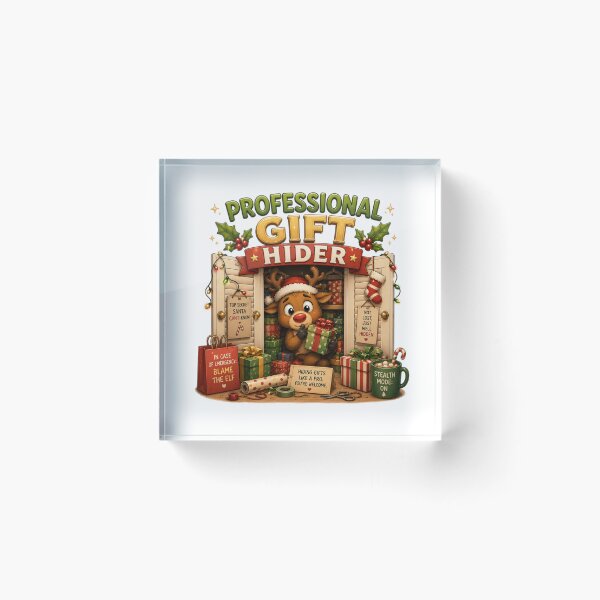 Item preview, Professional Gift Hider | Funny Christmas Reindeer designed and sold by MotylekAnia.