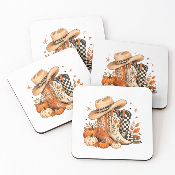 Item preview, Western Cowgirl Cowboy Boots Checkered Fall Autumn designed and sold by wansilastomi.