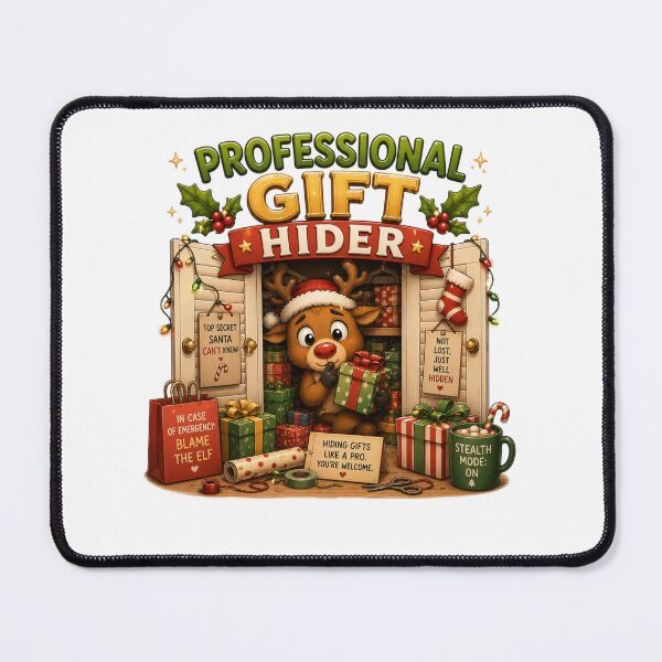 Item preview, Professional Gift Hider | Funny Christmas Reindeer designed and sold by MotylekAnia.