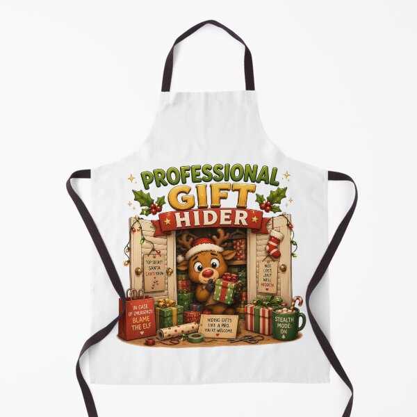 Item preview, Professional Gift Hider | Funny Christmas Reindeer designed and sold by MotylekAnia.