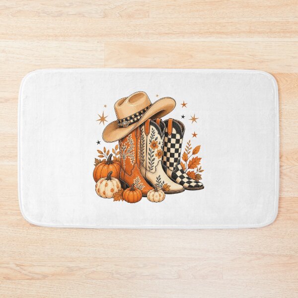 Item preview, Western Cowgirl Cowboy Boots Checkered Fall Autumn designed and sold by wansilastomi.