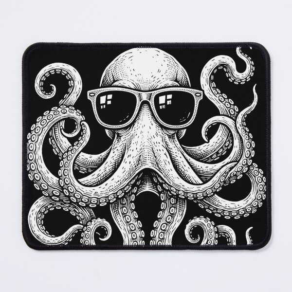 Item preview, Octopus With Sunglasses Marine Animal Ocean Lover designed and sold by Doodleoub.