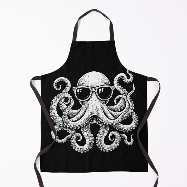 Item preview, Octopus With Sunglasses Marine Animal Ocean Lover designed and sold by Doodleoub.