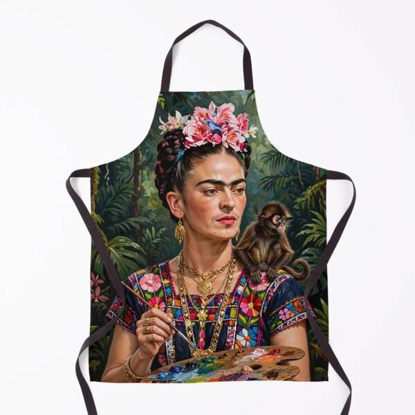 Item preview, Jungle Muse - Flower Crown Artist with Monkey designed and sold by Surviving Monday Club.