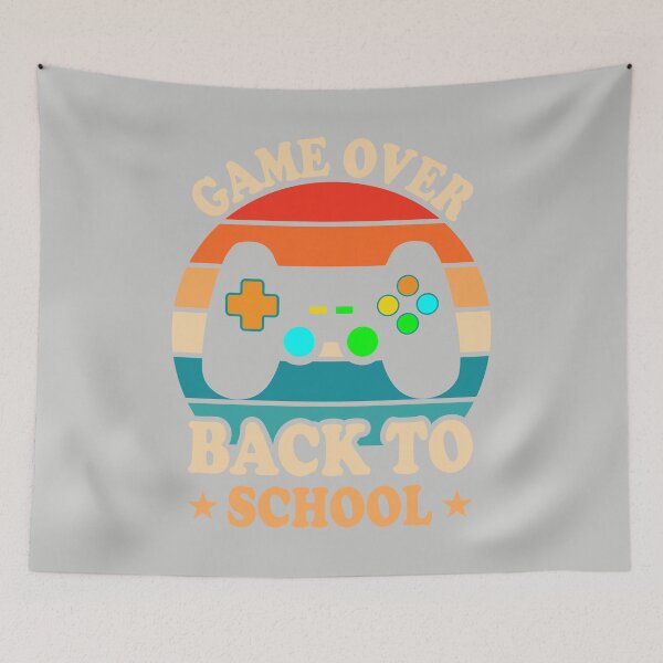 Item preview, Game Over Back to School Funny Gifts for Kids designed and sold by MalwasBasket.