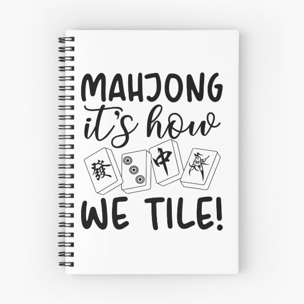 Item preview, Mahjong It’s How We Tile Funny Mahjong designed and sold by designclub.