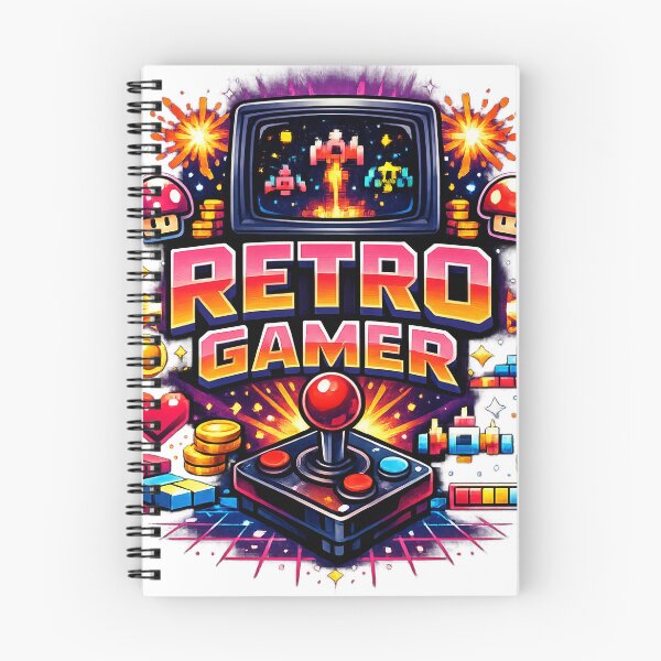 Item preview, Retro Gamer Arcade Joystick Neon Gaming Nostalgia Design. designed and sold by The-T-In-Retro.