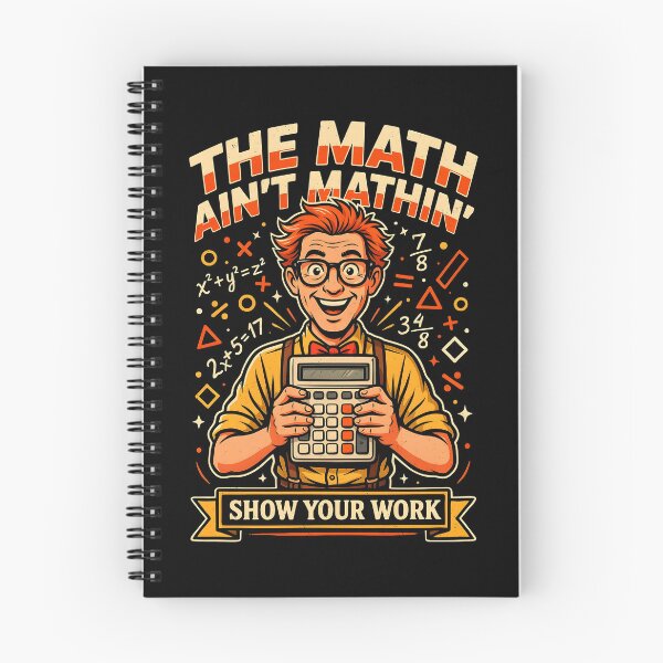 Item preview, The Math Ain't Mathin Show Your Work Math Student Humor designed and sold by Redgiant87x.
