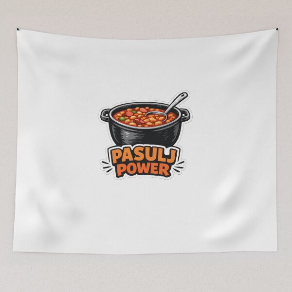 Item preview, Pasulj Power Outline Balkan Food designed and sold by OfficialBalkan.