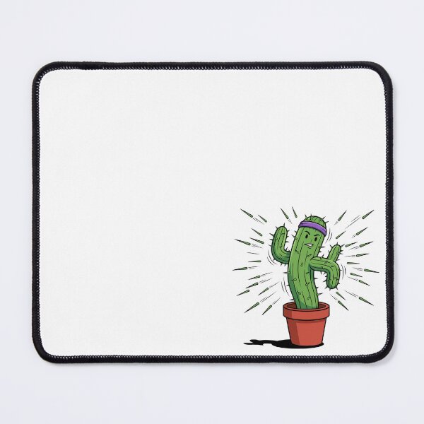 Item preview, Angry Fighting Cactus Shooting Spikes Cartoon designed and sold by Rare By Hero.