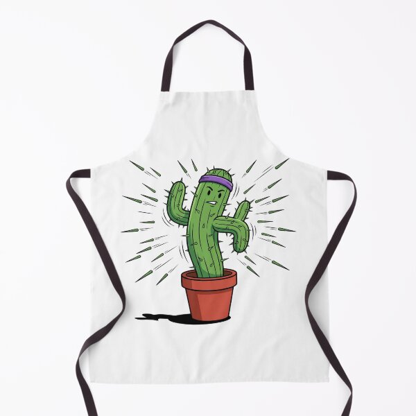 Item preview, Angry Fighting Cactus Shooting Spikes Cartoon designed and sold by Rare By Hero.