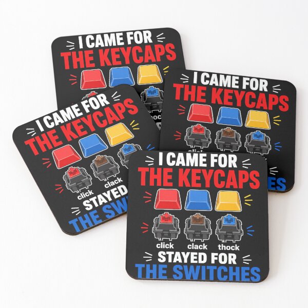 Item preview, Keycaps And Keyboard Switches Humor designed and sold by DreamLayerStudio.