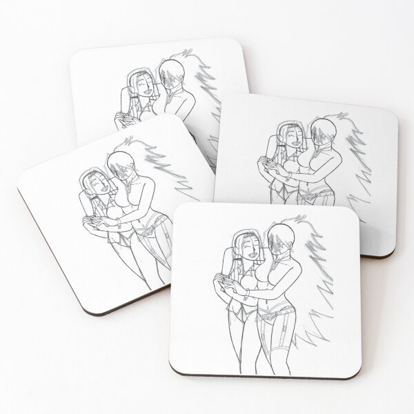 Item preview, Anime Character Duo Sketch designed and sold by KaleChub.