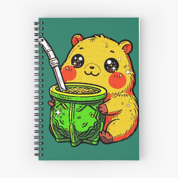 Item preview, Chibi Capybara with Large Mate | Kawaii Yerba Mate Design designed and sold by AstronautMerch.