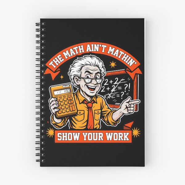 Item preview, The Math Ain't Mathin Show Your Work Math Teacher Joke designed and sold by Redgiant87x.