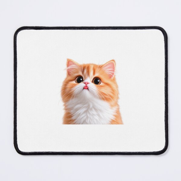 Item preview, Cute Orange Cat Big Eyes Funny Kitty Cute Pet designed and sold by Brandady.