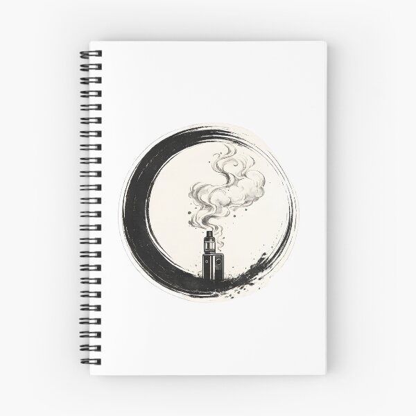 Artikelvorschau, Zen Clouds – Minimalist Japanese Vape Ink Art entworfen und verkauft von House of Taste Vape Designs.