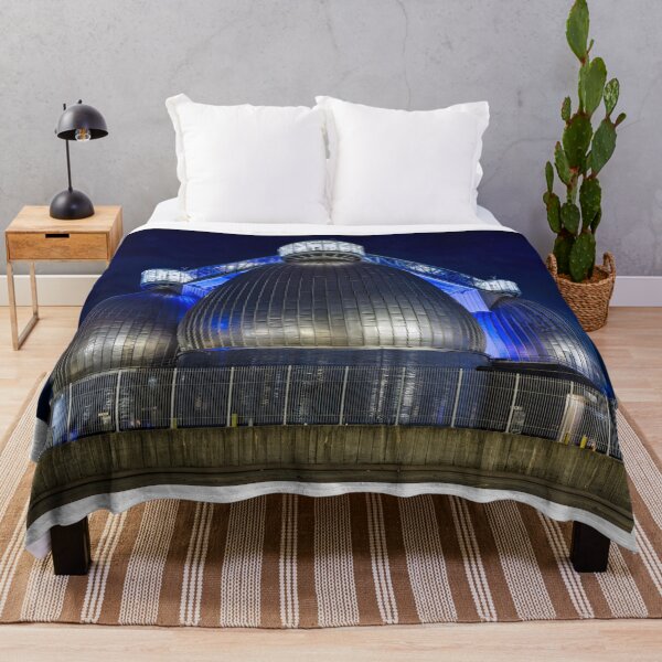 Item preview, Geometric Industrial Architecture at Night designed and sold by Gerard Fornarotto.