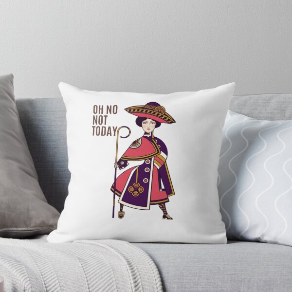 Item preview, "OH NO, HOY NO" Diseño de parodia Art Nouveau vintage designed and sold by MKTreasures.