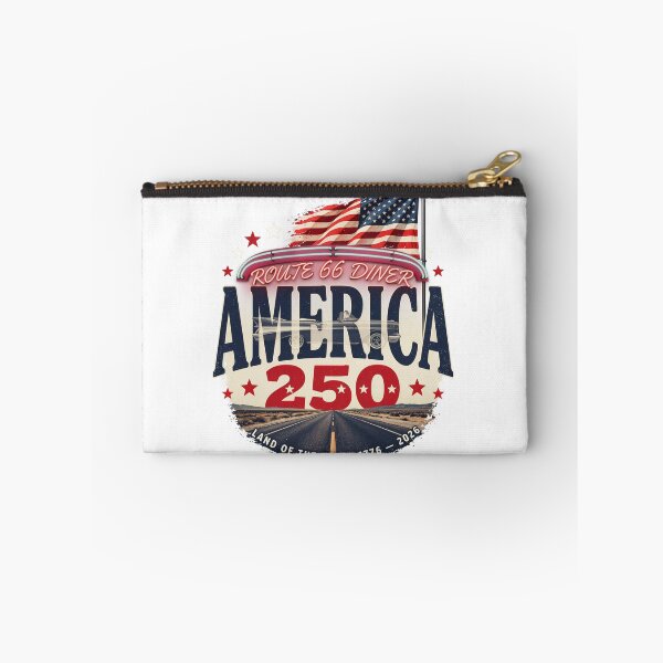 Item preview, America 250 Route 66 Diner Vintage Convertible Road Trip Shirt v3 designed and sold by DarylWelsh2024.