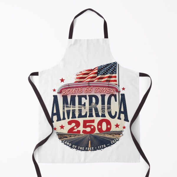 Item preview, America 250 Route 66 Diner Vintage Convertible Road Trip Shirt v3 designed and sold by DarylWelsh2024.