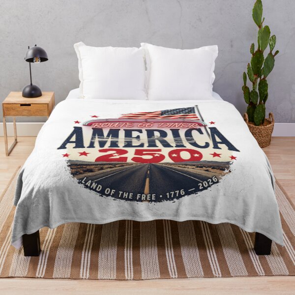 Item preview, America 250 Route 66 Diner Vintage Convertible Road Trip Shirt v3 designed and sold by DarylWelsh2024.