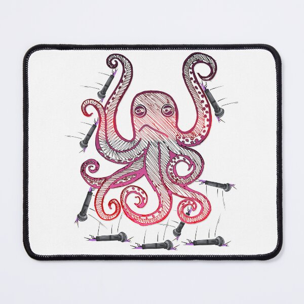 Item preview, Mic Drop Octopus designed and sold by mensijazavcevic.