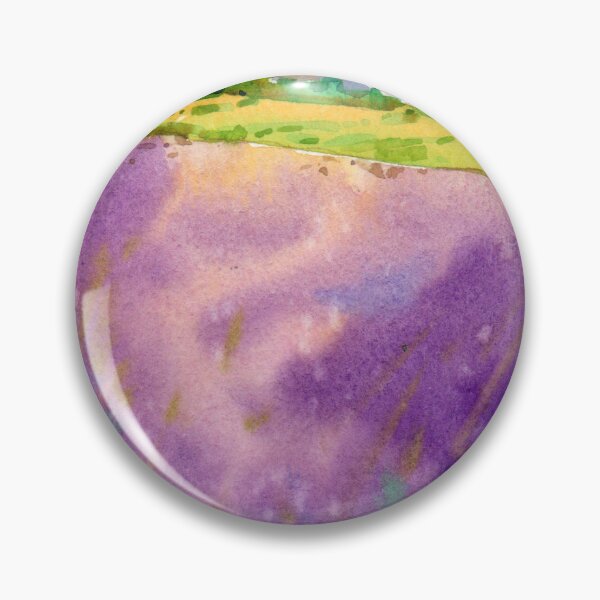 Item preview, Lavender Field Farmhouse Countryside Watercolor designed and sold by Por564.