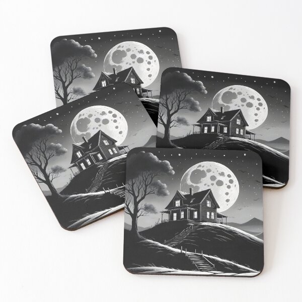 Item preview, House on the hill designed and sold by ARabbitHole.