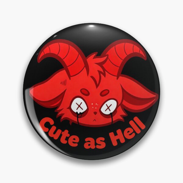 Item preview, Cute as Hell designed and sold by Jen-stuffs.