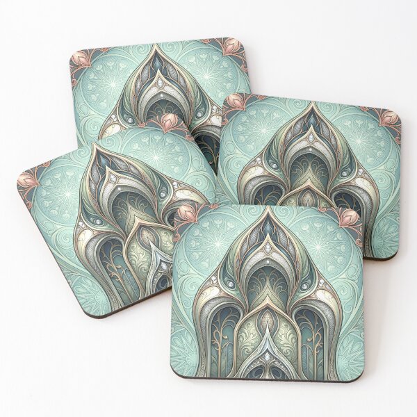 Item preview, Art Nouveau Inspired Fractal Abstract designed and sold by Frackxion.