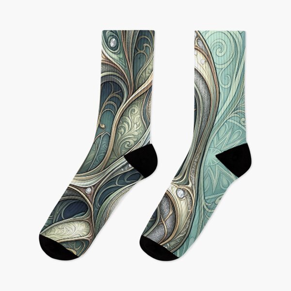 Item preview, Art Nouveau Inspired Fractal Abstract designed and sold by Frackxion.