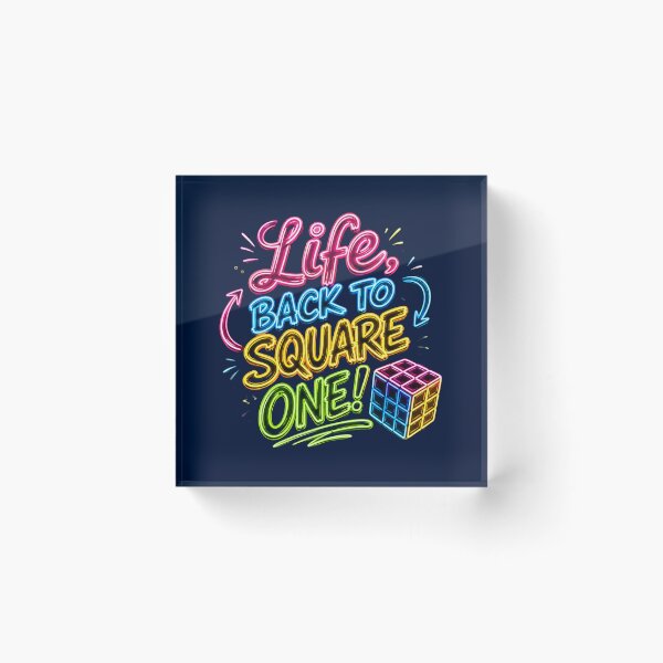 Item preview, Life Back To Square One designed and sold by DesignPrePress.
