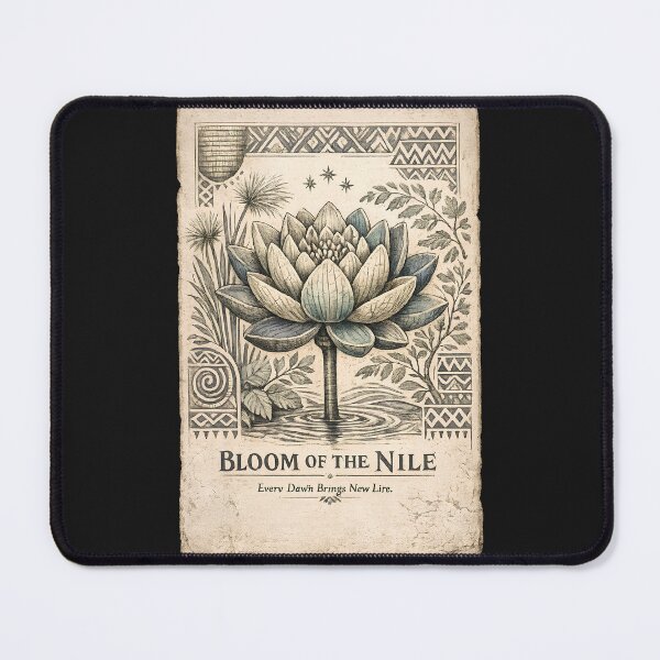 Item preview, Bloom of the Nile | Sacred Lotus | Ancient Africa Collection designed and sold by 'VARI'.