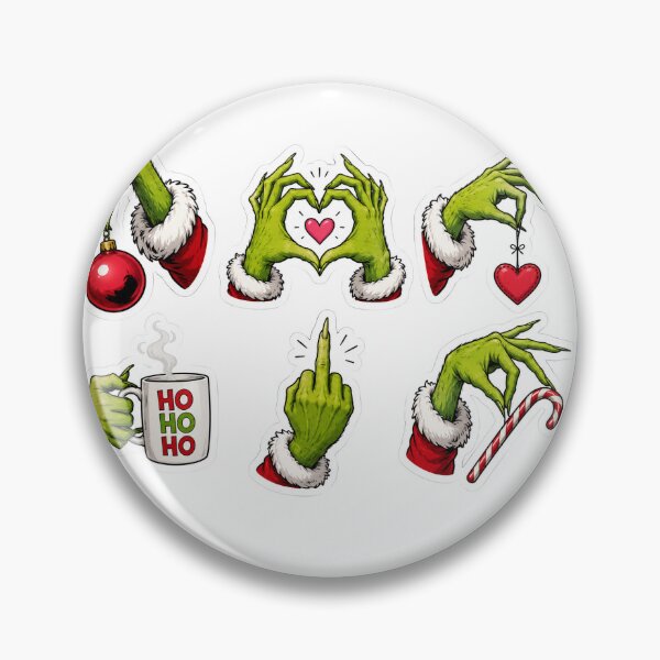 Item preview, Grinch hand designed and sold by douce-stickers.