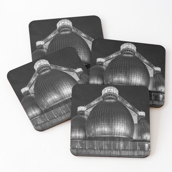 Item preview, Egg-Shaped Industrial Structures at Night designed and sold by Gerard Fornarotto.