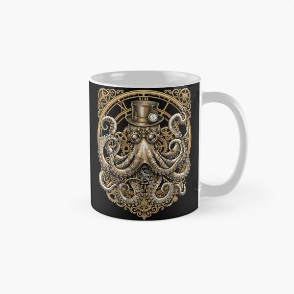 Item preview, Steampunk Octopus Fantasy Lover designed and sold by Doodleoub.