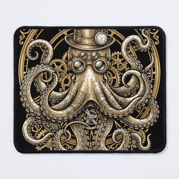 Item preview, Steampunk Octopus Fantasy Lover designed and sold by Doodleoub.
