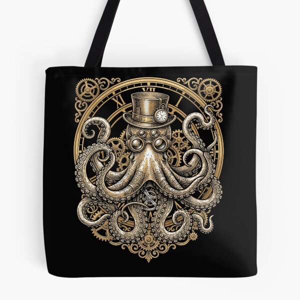 Item preview, Steampunk Octopus Fantasy Lover designed and sold by Doodleoub.