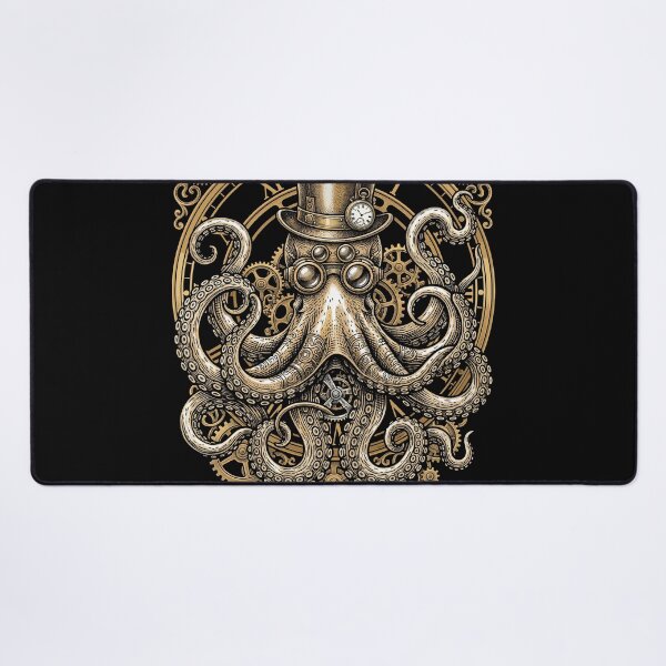 Item preview, Steampunk Octopus Fantasy Lover designed and sold by Doodleoub.