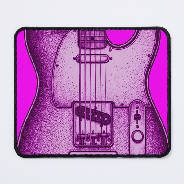 Item preview, Live Wire Guitar In Purple designed and sold by weirdove.