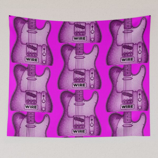 Item preview, Live Wire Guitar In Purple designed and sold by weirdove.