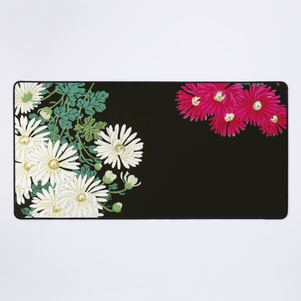 Item preview, Chrysanthemums and a Stream painting on woodblock Japanese portrait painting by Ohara Koson designed and sold by Jéanpaul Ferro.