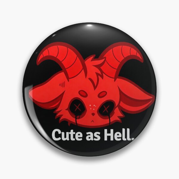 Item preview, Cute as Hell designed and sold by Jen-stuffs.