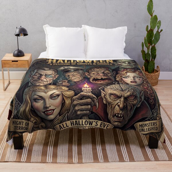 Item preview, Halloween • A Festival of Ghosts & Ghouls designed and sold by graficsfx.