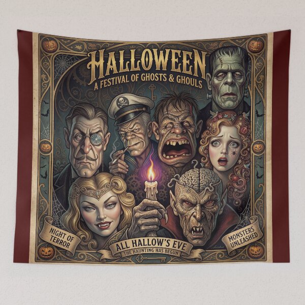 Item preview, Halloween • A Festival of Ghosts & Ghouls designed and sold by graficsfx.