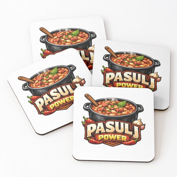 Item preview, Pasulj Power Typography Balkan Food designed and sold by OfficialBalkan.