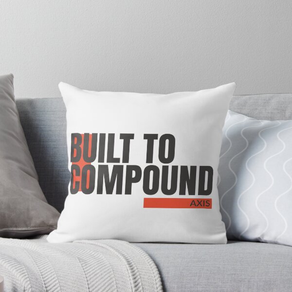 Item preview, Built to Compound – Trading & Investment Mindset Typography Design for Traders, Investors & Entrepreneurs designed and sold by AXIS-EQUILIBRIO.