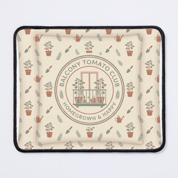 Item preview, Balcony Tomato Club Vintage Gardening Badge Est. This Summer designed and sold by mo-carnival.