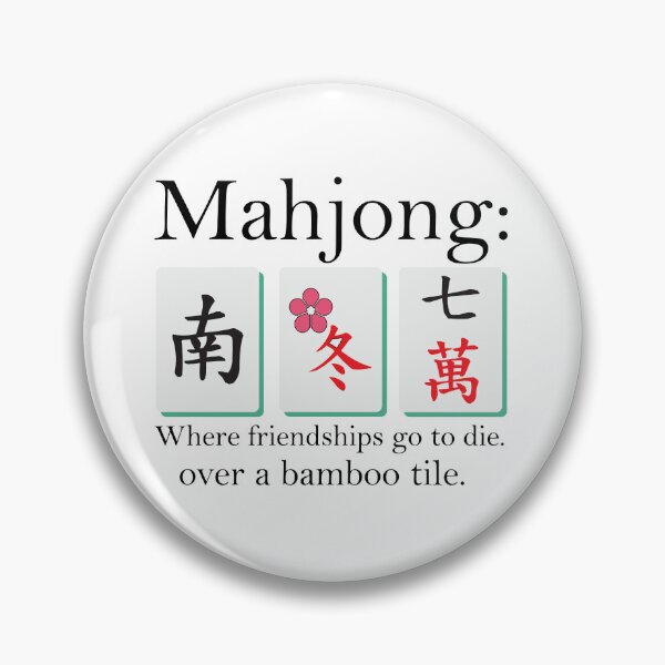 Item preview, Mahjong Where Friendships Go to Die designed and sold by designclub.